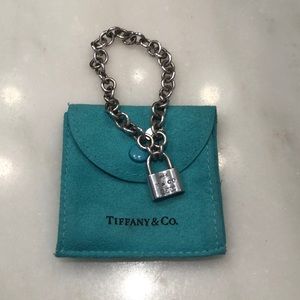 Tiffany and Co. Lock Bracelet/Heart Tag Bracelet